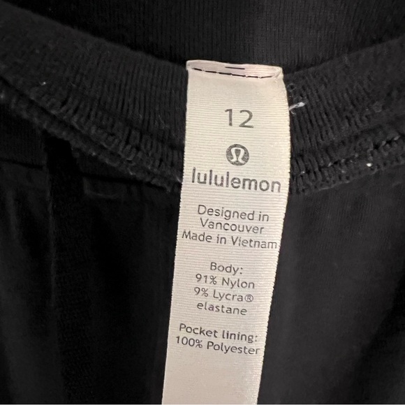 Lululemon Ready To Rulu High Rise Jogger Pants Black 12 - Picture 8 of 15